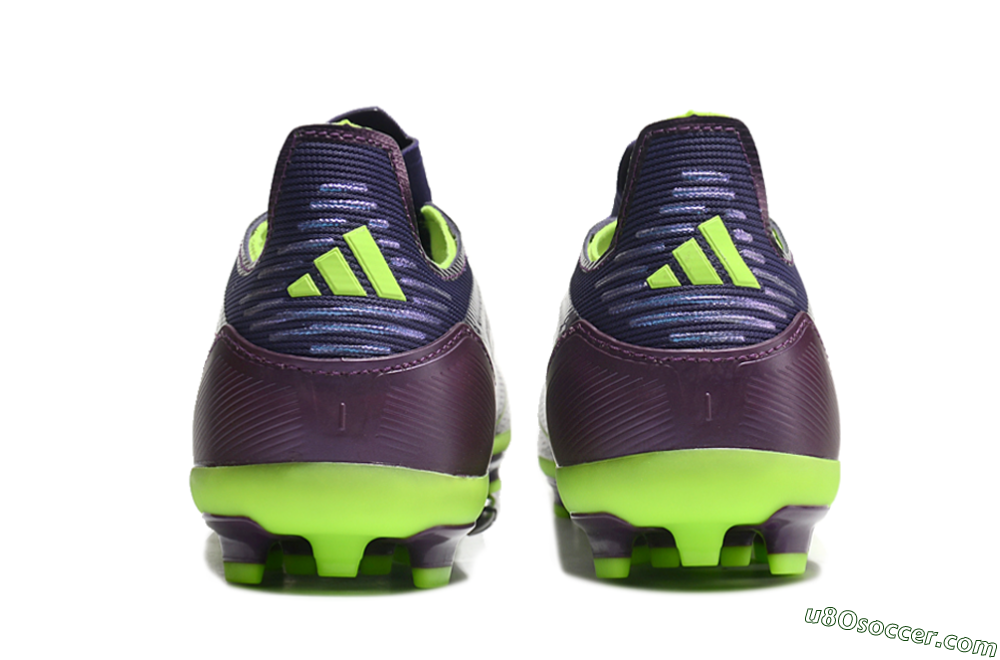 Adidas F50 Elite MG Multi Ground Soccer Cleats - Purple/Yellow 6