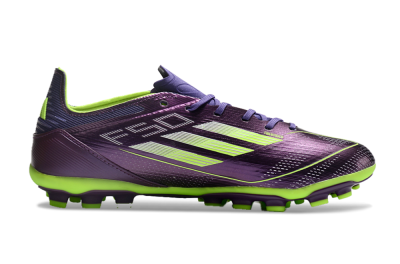 Adidas F50 Elite MG Multi Ground Soccer Cleats - Purple/Yellow