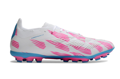Adidas Predator Elite 24 MG Multi Ground Soccer Cleats - White/Blue/Pink