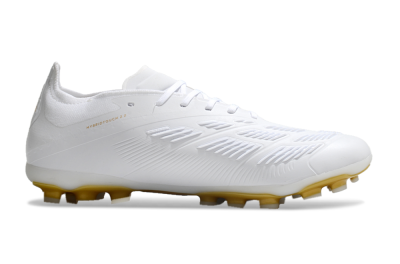 Adidas Predator Elite 24 MG Multi Ground Soccer Cleats - White/Gold