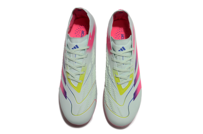 Adidas Predator Elite 24 MG Multi Ground Soccer Cleats - Jade/Purple/Pink