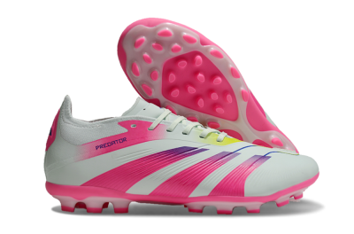 Adidas Predator Elite 24 MG Multi Ground Soccer Cleats - Jade/Purple/Pink