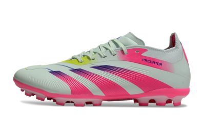 Adidas Predator Elite 24 MG Multi Ground Soccer Cleats - Jade/Purple/Pink