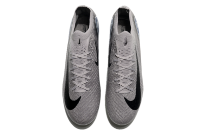 Nike Air Zoom Mercurial Vapor 16 Elite FG Firm Ground Soccer Cleats - Grey/Black/Blue