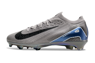 Nike Air Zoom Mercurial Vapor 16 Elite FG Firm Ground Soccer Cleats - Grey/Black/Blue