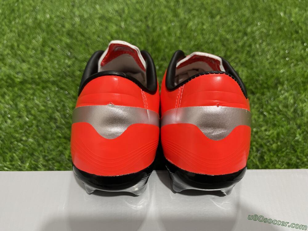 Ronaldo x Nike R9 Mercurial Vapor 3 FG Firm Ground Soccer Cleats - Red/Silver/Black 3