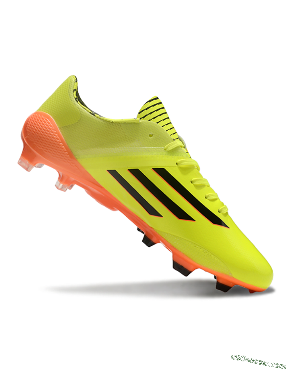 Adidas F50 Adizero Elite FG Firm Ground Soccer Cleats - Yellow/Black/Red 4