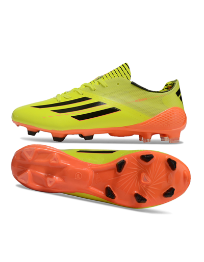 Adidas F50 Adizero Elite FG Firm Ground Soccer Cleats - Yellow/Black/Red