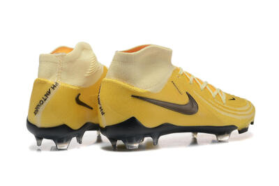 Nike Phantom Luna Elite FG Firm Ground Soccer Cleats - Yellow/White/Black