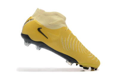 Nike Phantom Luna Elite FG Firm Ground Soccer Cleats - Yellow/White/Black