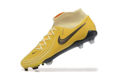 Nike Phantom Luna Elite FG Firm Ground Soccer Cleats - Yellow/White/Black