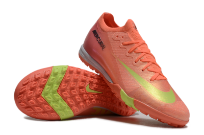 Nike Air Zoom Mercurial Vapor 15 Elite TF Artificial Turf Soccer Shoes - Red/Yellow/White