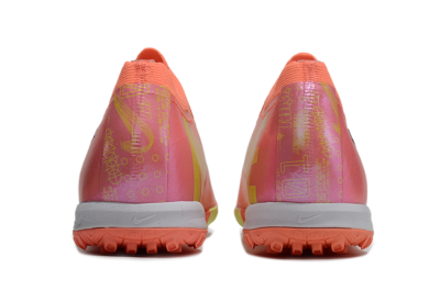 Nike Air Zoom Mercurial Vapor 15 Elite TF Artificial Turf Soccer Shoes - Red/Yellow/White