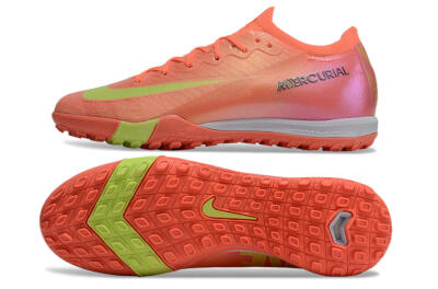 Nike Air Zoom Mercurial Vapor 15 Elite TF Artificial Turf Soccer Shoes - Red/Yellow/White