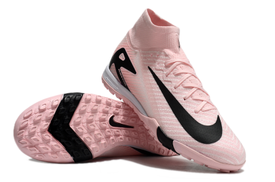 Nike Air Zoom Mercurial Superfly 10 Elite TF Artificial Turf Soccer Shoes - Pink/White/Black
