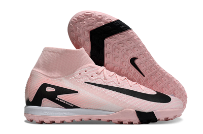 Nike Air Zoom Mercurial Superfly 10 Elite TF Artificial Turf Soccer Shoes - Pink/White/Black