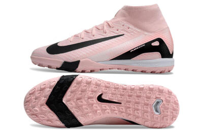 Nike Air Zoom Mercurial Superfly 10 Elite TF Artificial Turf Soccer Shoes - Pink/White/Black
