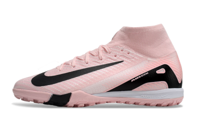 Nike Air Zoom Mercurial Superfly 10 Elite TF Artificial Turf Soccer Shoes - Pink/White/Black