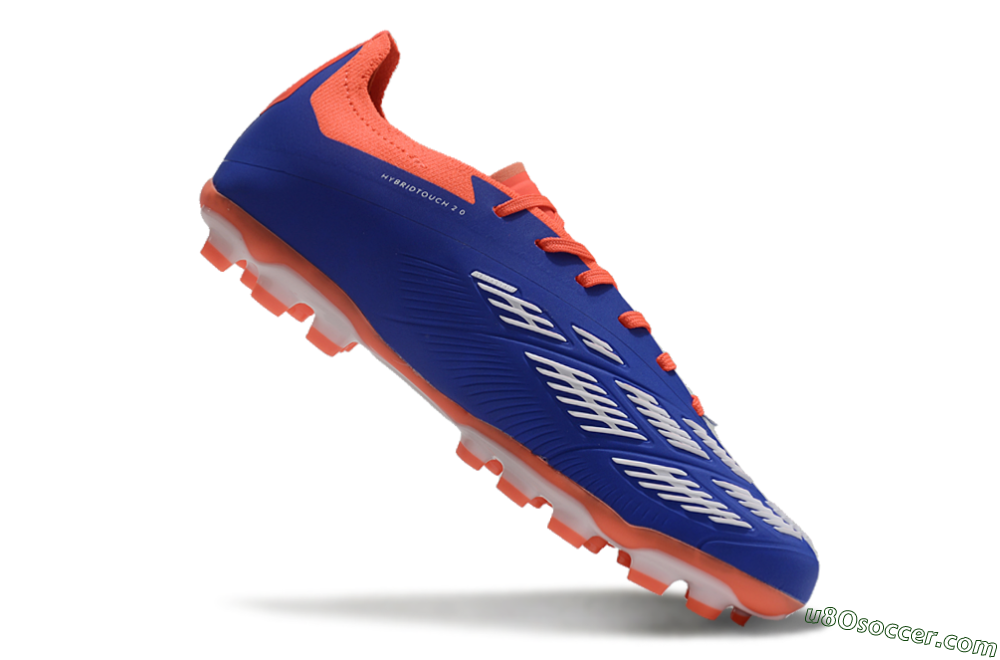 Adidas Predator Elite 24 MG Multi Ground Soccer Cleats - Blue/White/Red 4