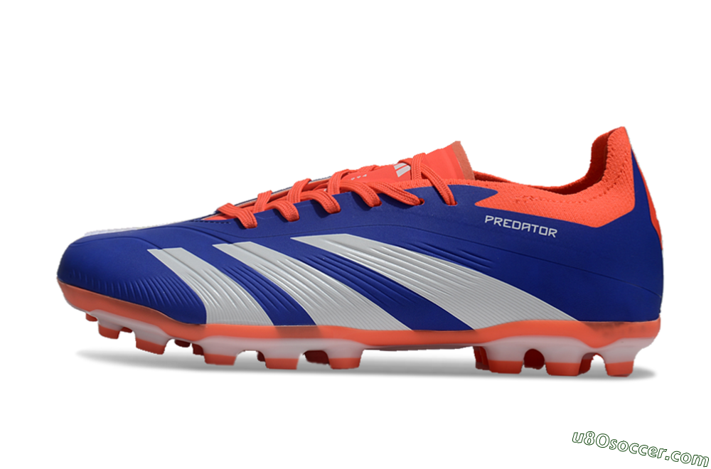 Adidas Predator Elite 24 MG Multi Ground Soccer Cleats - Blue/White/Red 2