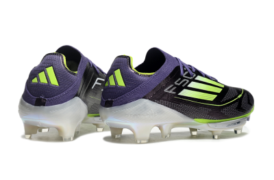Adidas F50+ Lightstrike Elite FG Firm Ground Soccer Cleats - Purple/Yellow/Silver