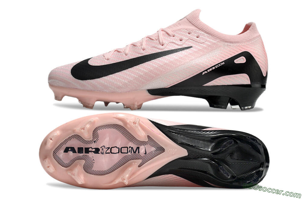 Nike Air Zoom Mercurial Vapor 16 Elite FG Firm Ground Soccer Cleats - Pink/Black/White 0