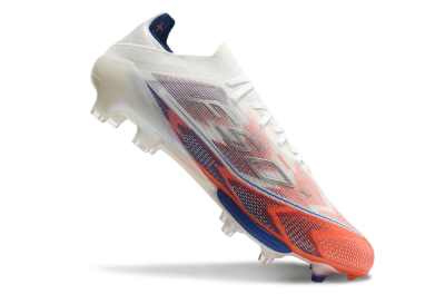 Adidas F50+ Lightstrike Pro FG Firm Ground Soccer Cleats - White/Red/Blue