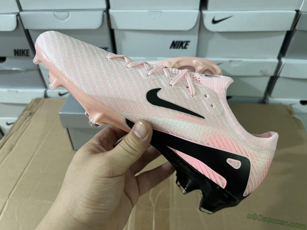 Nike Air Zoom Mercurial Vapor 16 Elite FG Firm Ground Soccer Cleats - Pink/Black/White