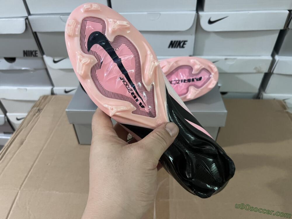 Nike Air Zoom Mercurial Vapor 16 Elite FG Firm Ground Soccer Cleats - Pink/Black/White