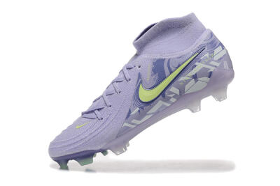Nike Phantom Luna Elite FG Firm Ground Soccer Cleats - Purple/Yellow/White