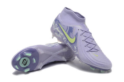 Nike Phantom Luna Elite FG Firm Ground Soccer Cleats - Purple/Yellow/White