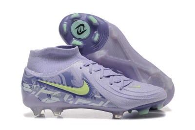 Nike Phantom Luna Elite FG Firm Ground Soccer Cleats - Purple/Yellow/White