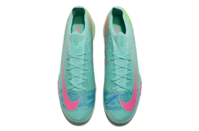 Nike Air Zoom Mercurial Vapor 16 Elite TF Artificial Turf Soccer Shoes - Jade/Pink/Blue