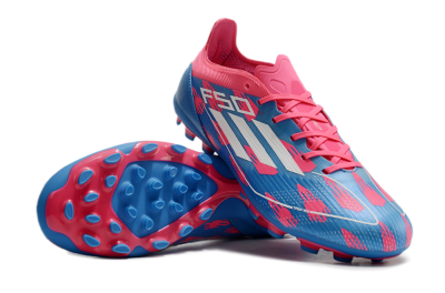 Adidas F50 Elite MG Multi Ground Soccer Cleats - Blue/White/Red