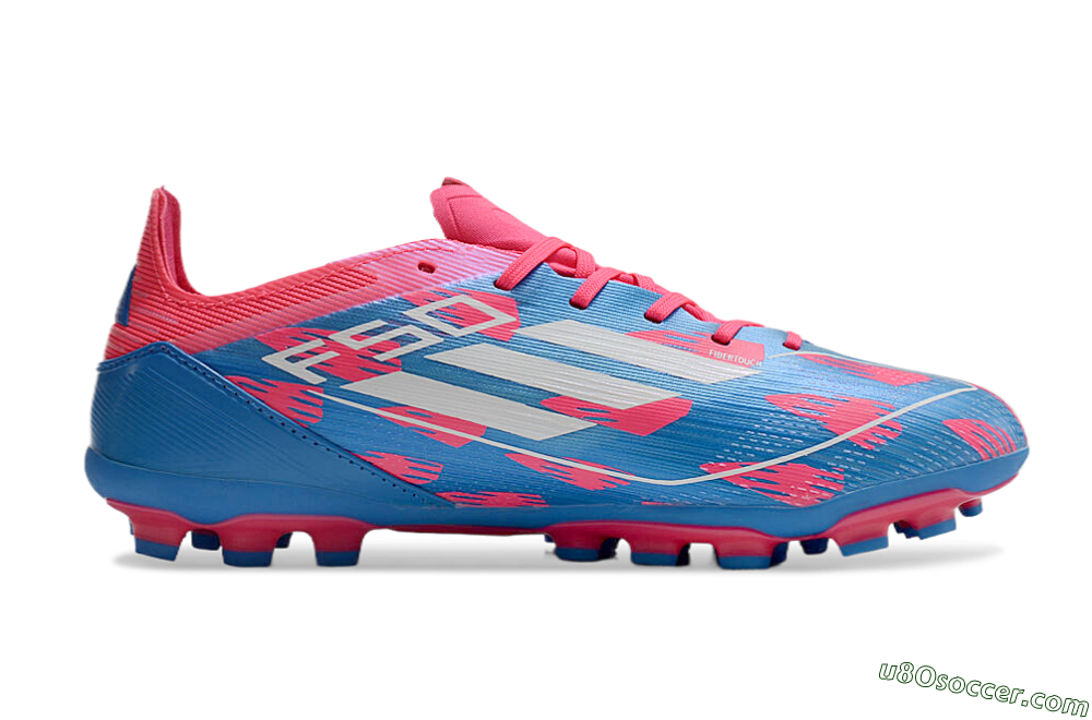 Adidas F50 Elite MG Multi Ground Soccer Cleats - Blue/White/Red 7