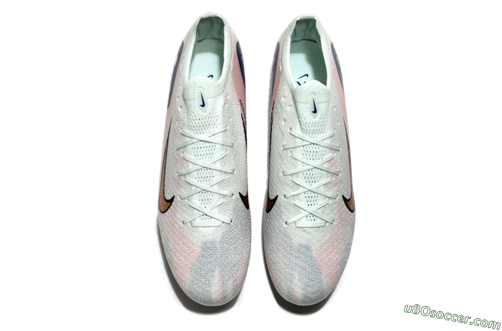 Nike Air Zoom Mercurial Vapor 16 Elite SG Soft Ground Soccer Cleats - Jade/Pink/Blue 4