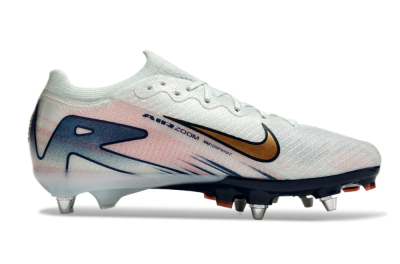 Nike Air Zoom Mercurial Vapor 16 Elite SG Soft Ground Soccer Cleats - Jade/Pink/Blue