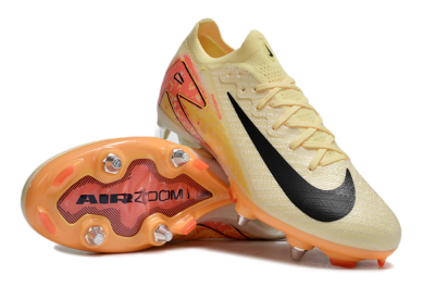 Nike Air Zoom Mercurial Vapor 16 Elite SG Soft Ground Soccer Cleats - Yellow/Black/Red