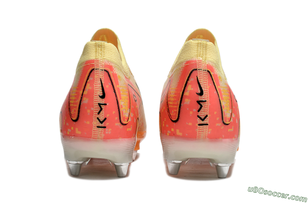 Nike Air Zoom Mercurial Vapor 16 Elite SG Soft Ground Soccer Cleats - Yellow/Black/Red 5