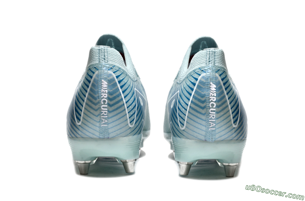 Nike Air Zoom Mercurial Vapor 16 Elite SG Soft Ground Soccer Cleats - Jade/Blue/White 5