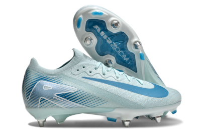 Nike Air Zoom Mercurial Vapor 16 Elite SG Soft Ground Soccer Cleats - Jade/Blue/White