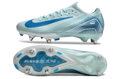 Nike Air Zoom Mercurial Vapor 16 Elite SG Soft Ground Soccer Cleats - Jade/Blue/White