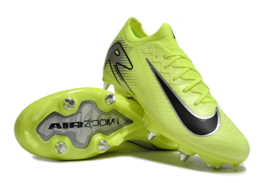 Nike Air Zoom Mercurial Vapor 16 Elite SG Soft Ground Soccer Cleats - Yellow/Silver/Black
