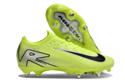 Nike Air Zoom Mercurial Vapor 16 Elite SG Soft Ground Soccer Cleats - Yellow/Silver/Black