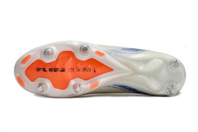 Nike Air Zoom Mercurial Vapor 16 Elite SG Soft Ground Soccer Cleats - Beige/Blue/White