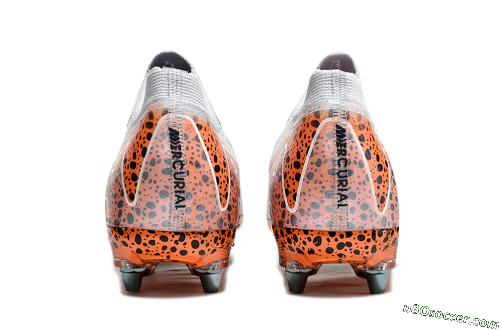 Nike Air Zoom Mercurial Vapor 16 Elite SG Soft Ground Soccer Cleats - Grey/Black/Leopard 5