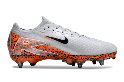Nike Air Zoom Mercurial Vapor 16 Elite SG Soft Ground Soccer Cleats - Grey/Black/Leopard