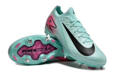 Nike Air Zoom Mercurial Vapor 16 Elite SG Soft Ground Soccer Cleats - Jade/Black/Pink