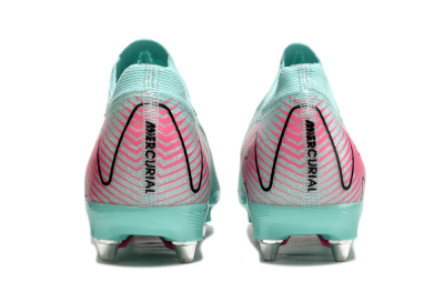 Nike Air Zoom Mercurial Vapor 16 Elite SG Soft Ground Soccer Cleats - Jade/Black/Pink