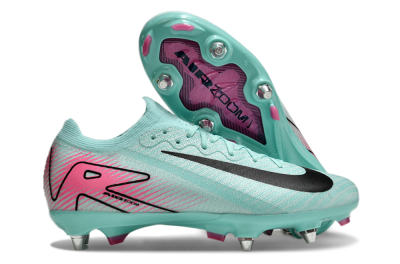 Nike Air Zoom Mercurial Vapor 16 Elite SG Soft Ground Soccer Cleats - Jade/Black/Pink